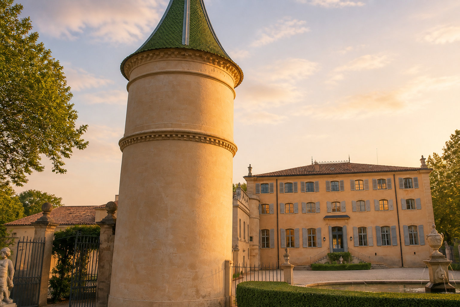 Château De Fonscolombe: Historic Grandeur Near Aix-en-Provence