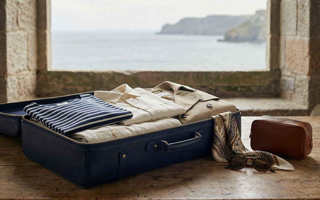 Packing essentials for a luxury trip to Normandy and Brittany