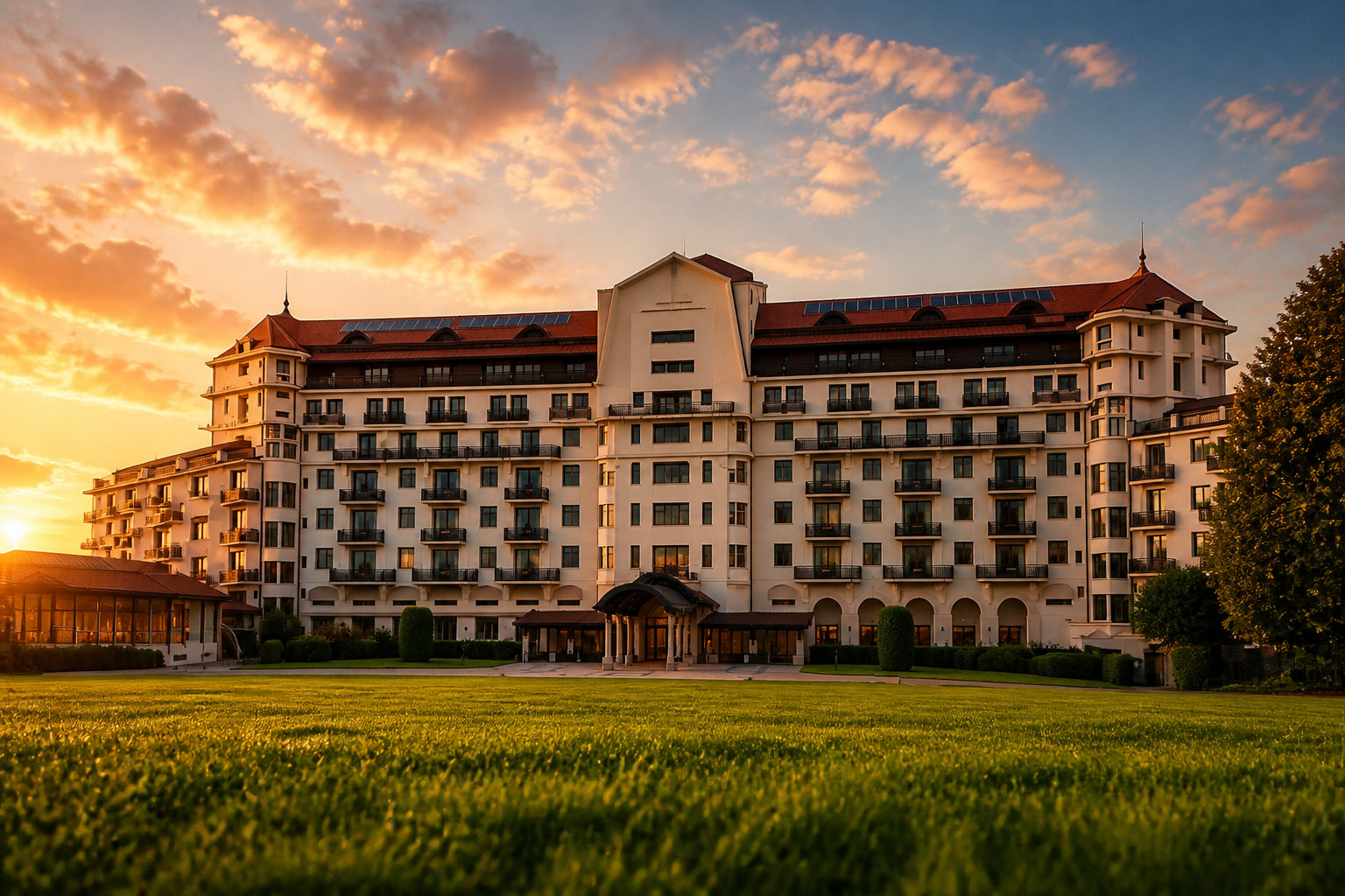 Royal Évian: Lakeside Majesty and the Palace Standard