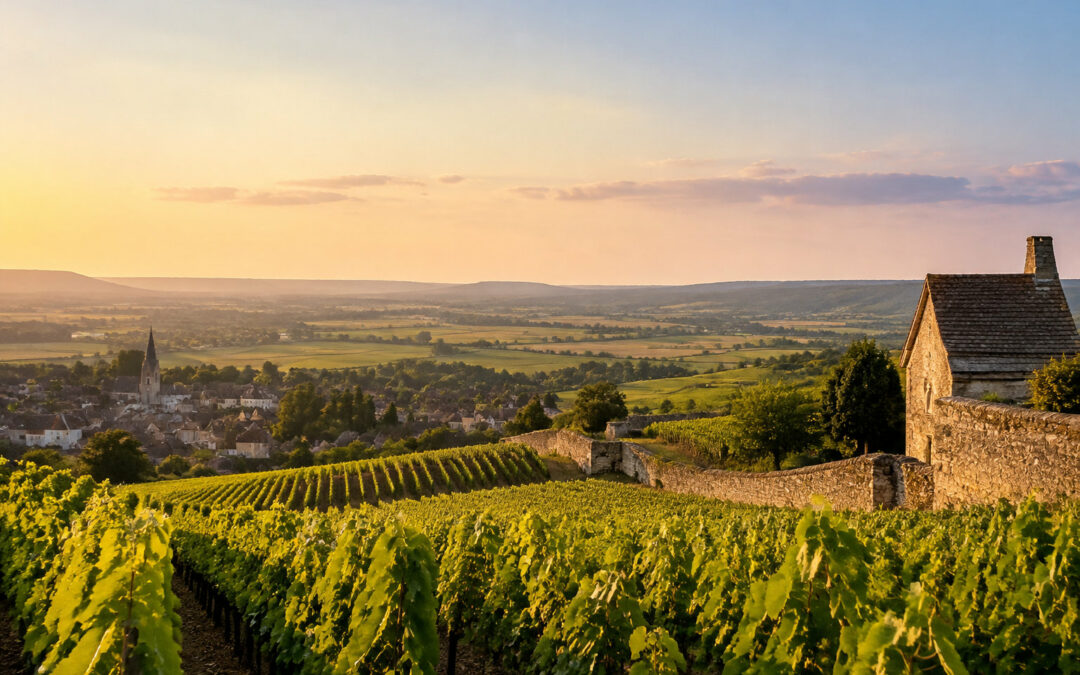 Complete Burgundy wine region map and travel overview