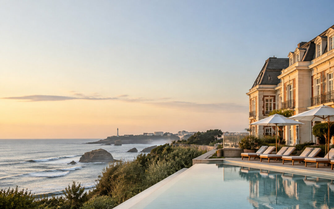 Selection of the finest luxury hotels in Biarritz
