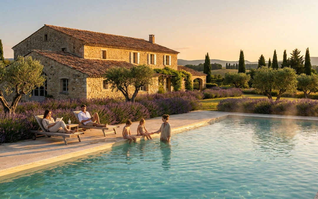 Renting luxury villas in Provence for large families